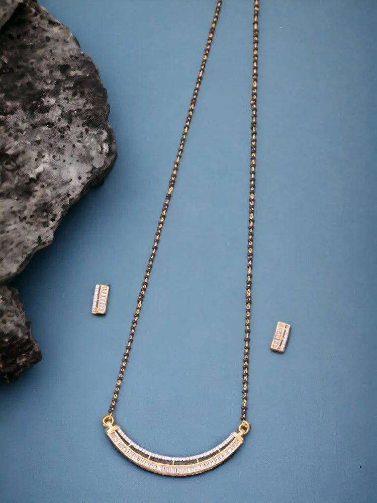 GOLDEN RALUCA MANGALSUTRA SET