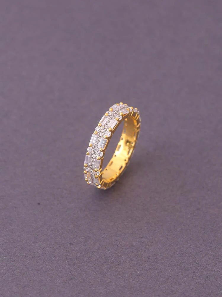 GOLDEN RIDHI ZIRCONIA RING