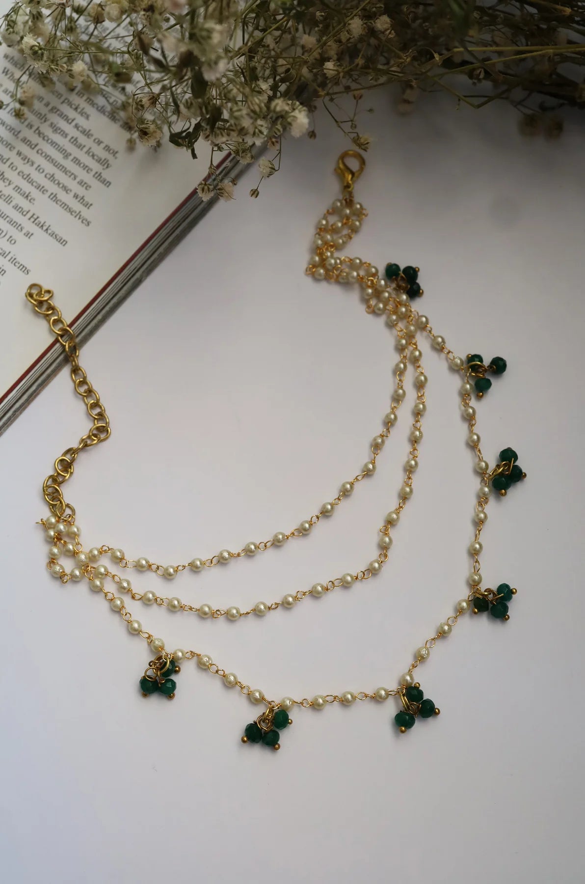 Ovah Green Necklace