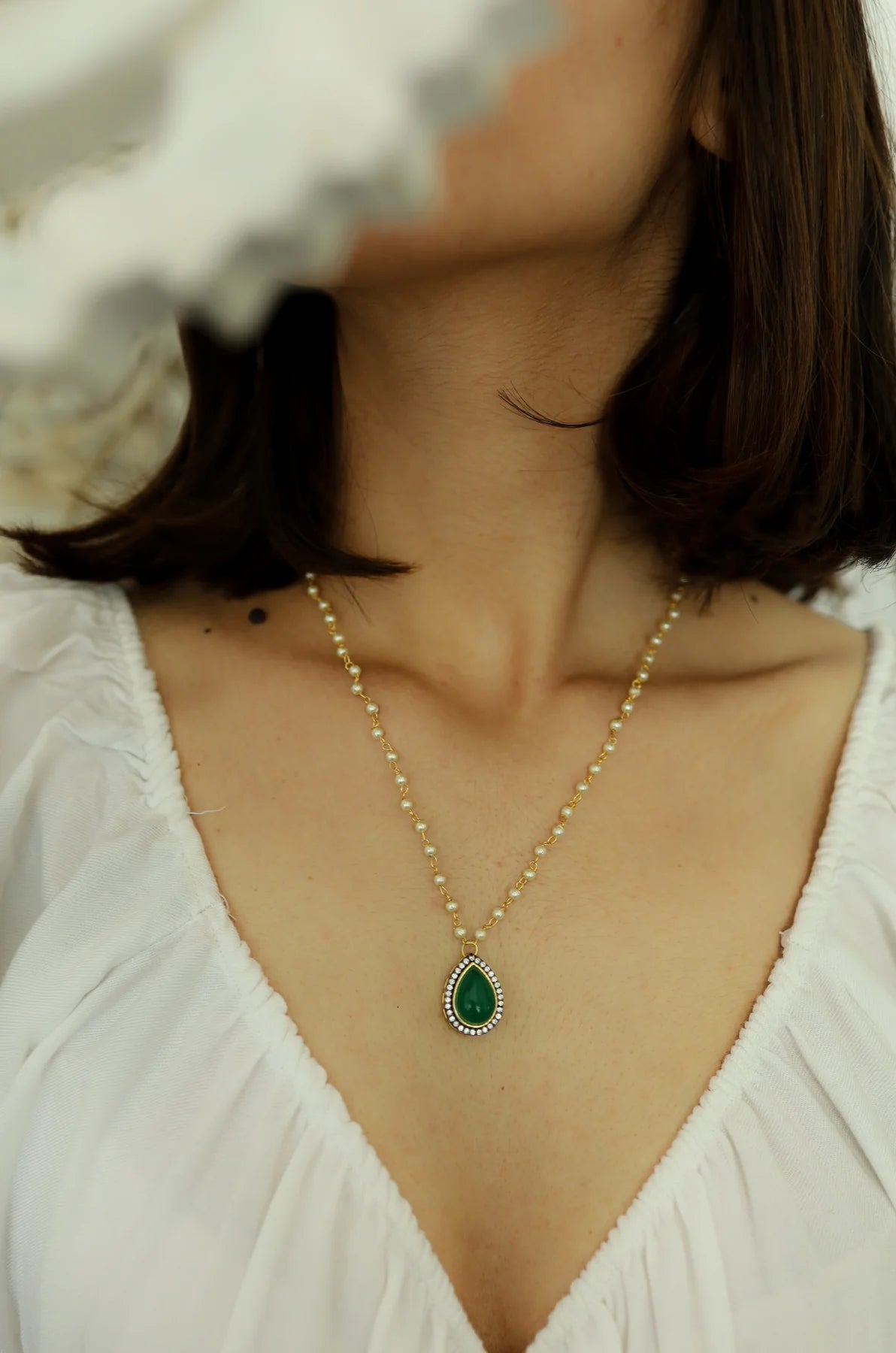 Arinai Green Necklace