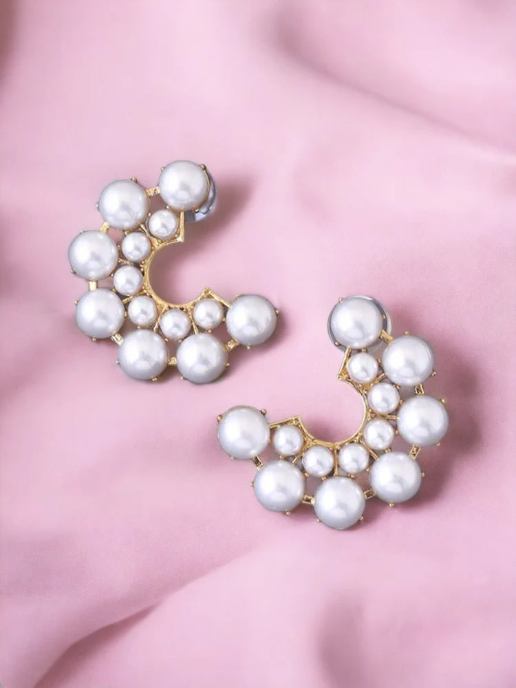 IVORY FIDELIA STUDS