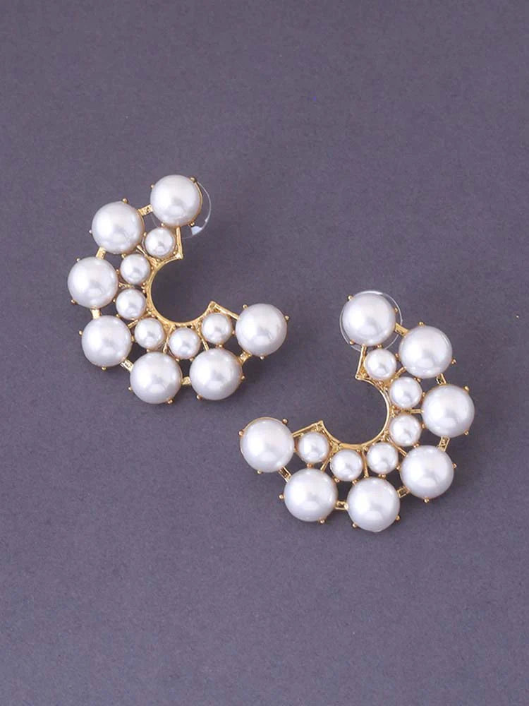 IVORY FIDELIA STUDS