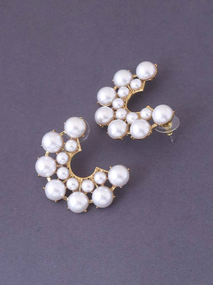 IVORY FIDELIA STUDS