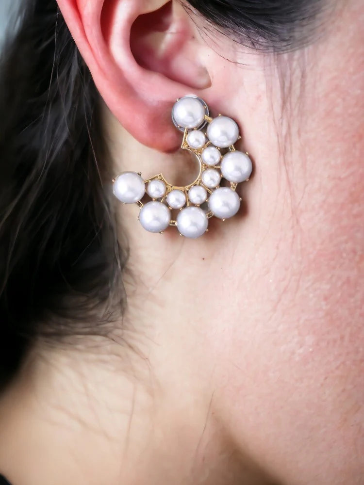 IVORY FIDELIA STUDS