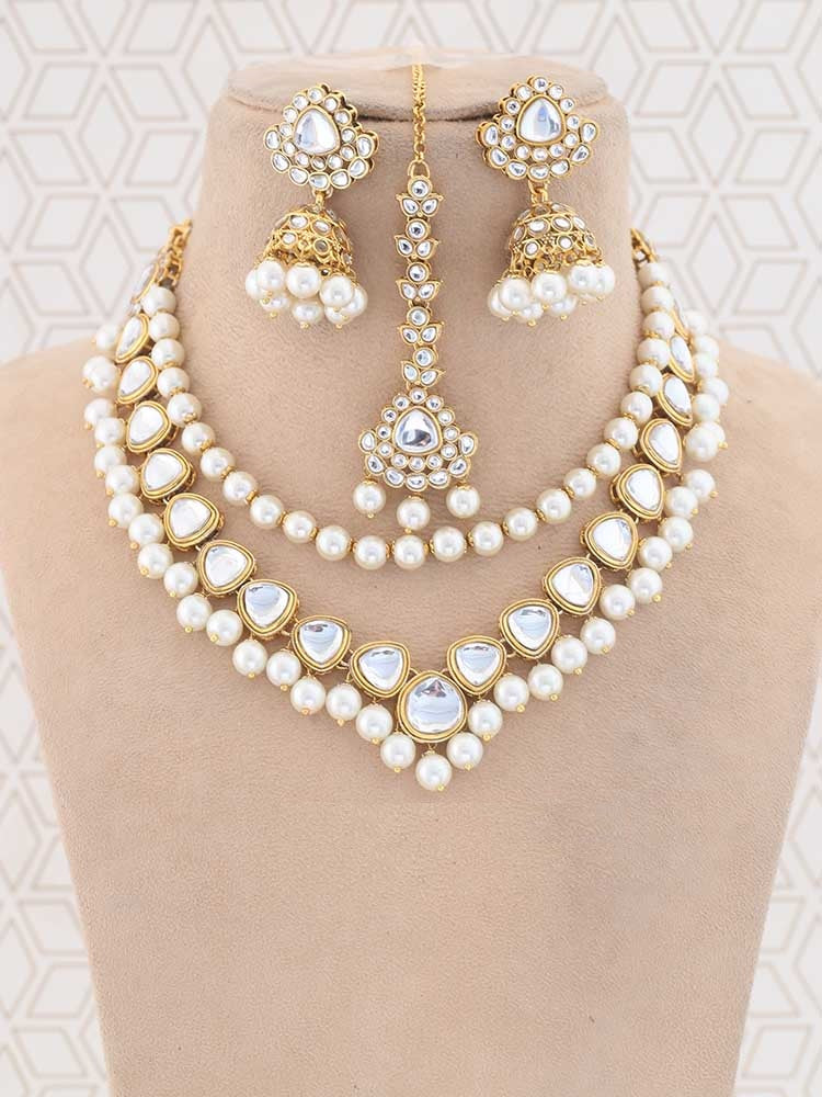 IVORY VIRIKA JEWELLERY SET