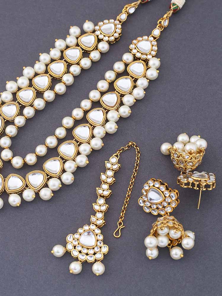 IVORY VIRIKA JEWELLERY SET