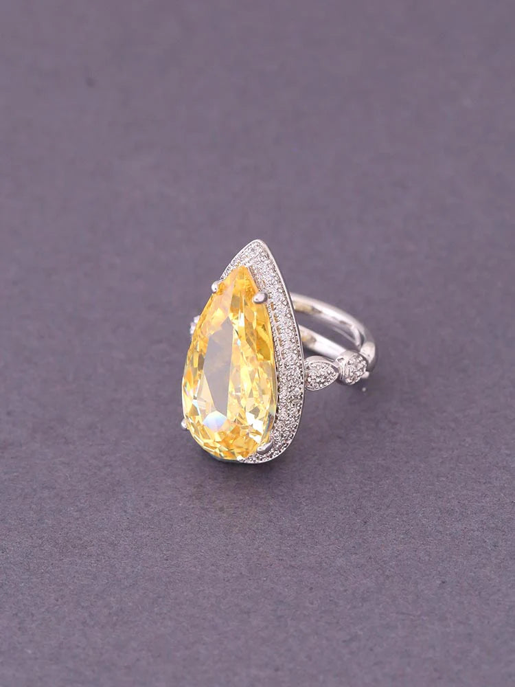 LEMON ALEXANDRA ADJUSTABLE RING