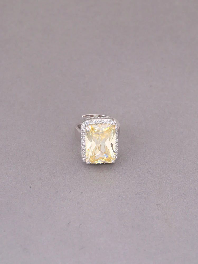 LEMON KALLIOPE ZIRCONIA RING