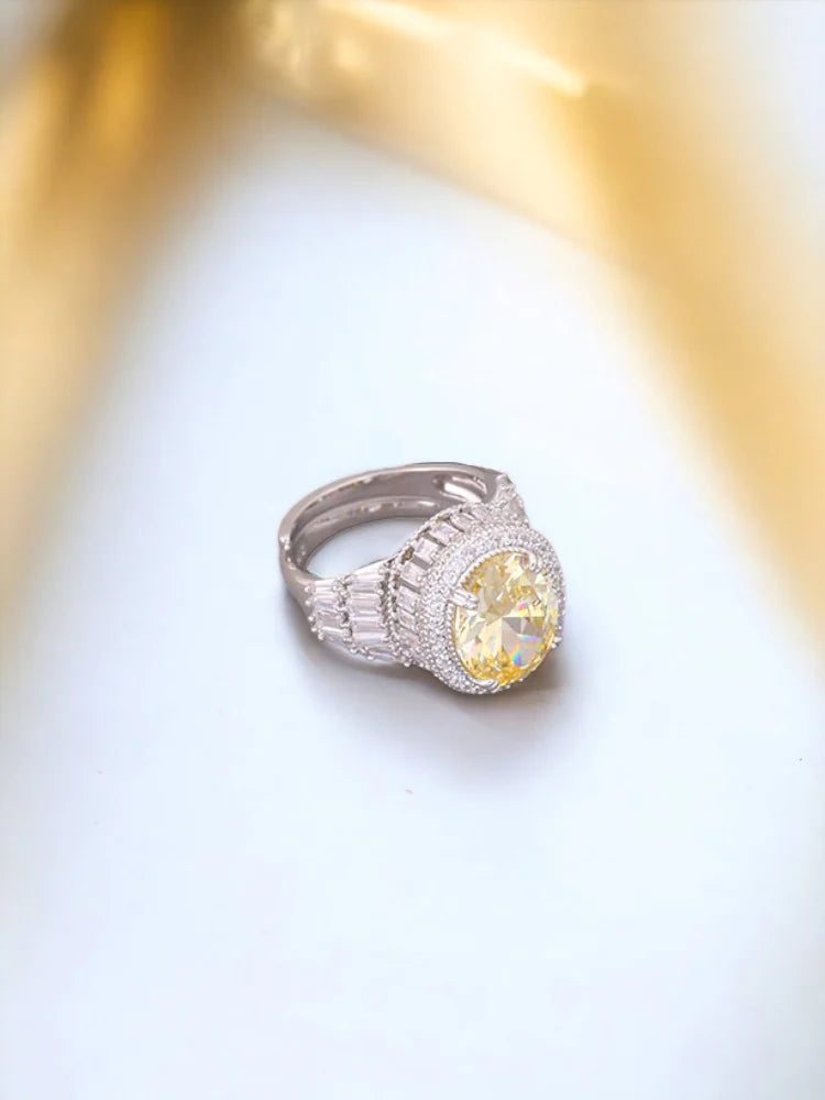 LEMON RANIA ZIRCONIA RING