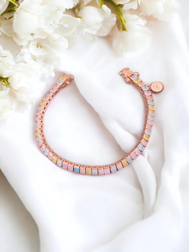 MULTICOLOR ADARA ZIRCONIA BRACELET