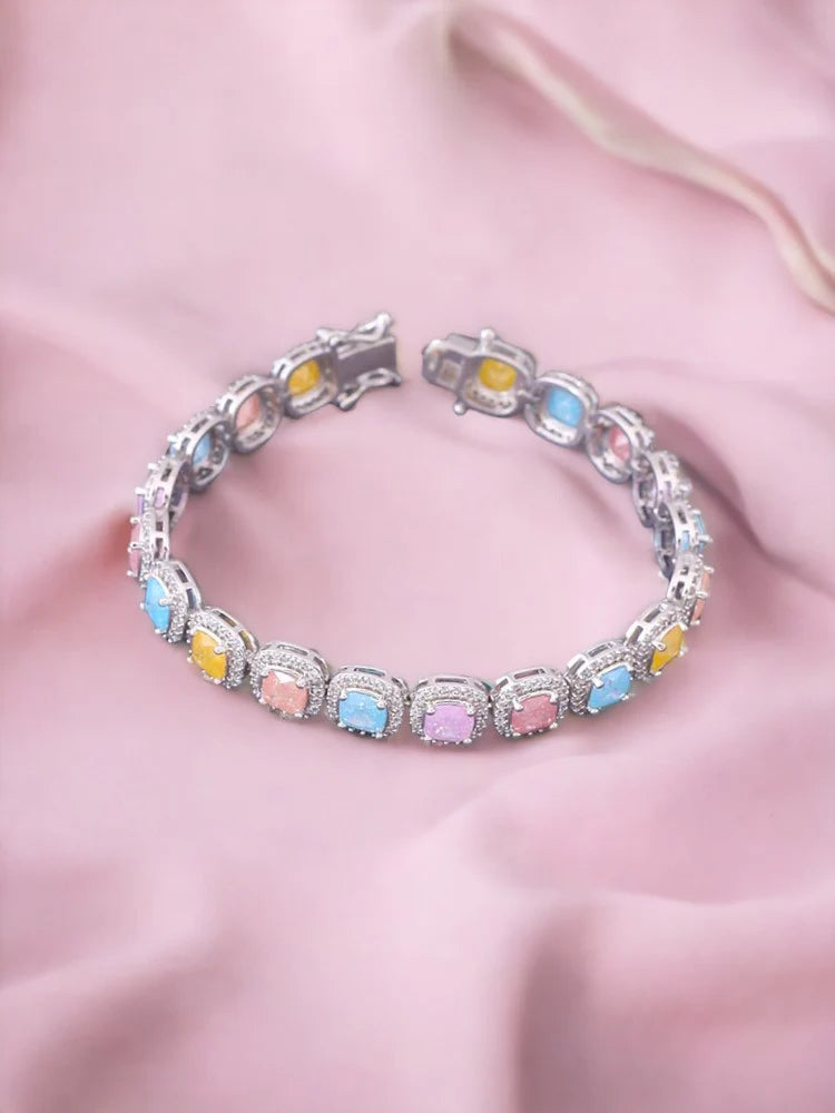 MULTICOLOR LABONI ZIRCONIA BRACELET