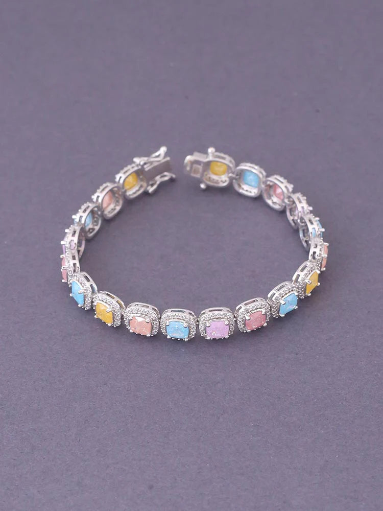 MULTICOLOR LABONI ZIRCONIA BRACELET