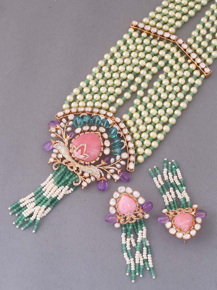 MULTICOLOR SOFIA JEWELLERY SET