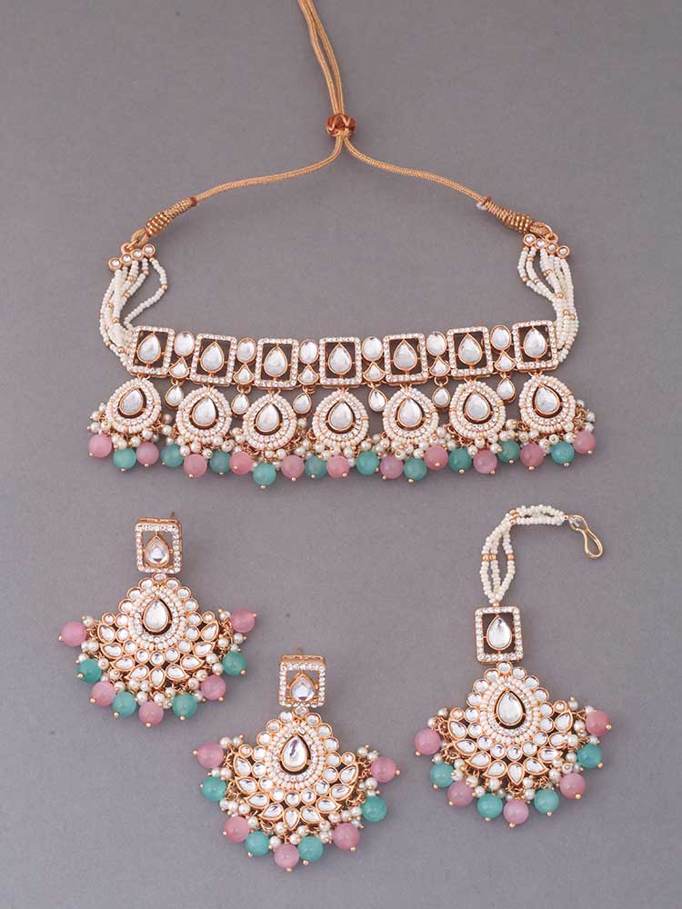 MULTICOLOR TAANI JEWELLERY SET