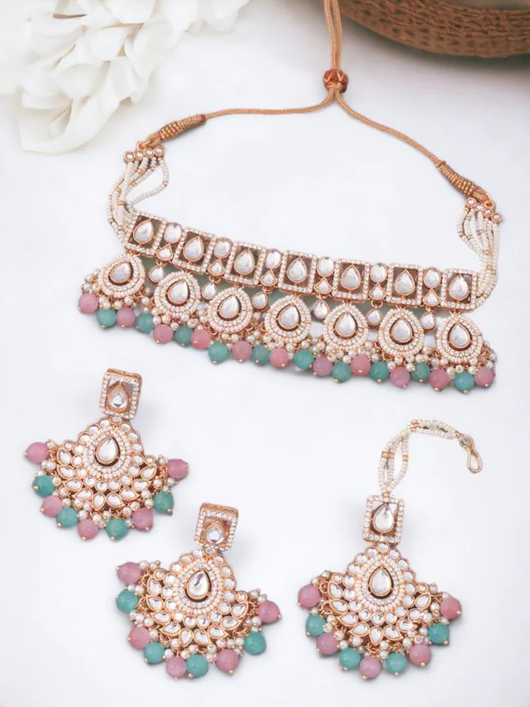 MULTICOLOR TAANI JEWELLERY SET