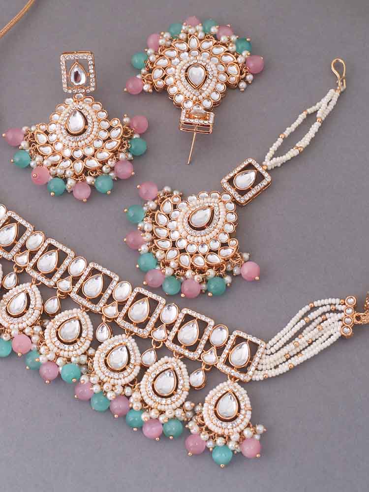 MULTICOLOR TAANI JEWELLERY SET