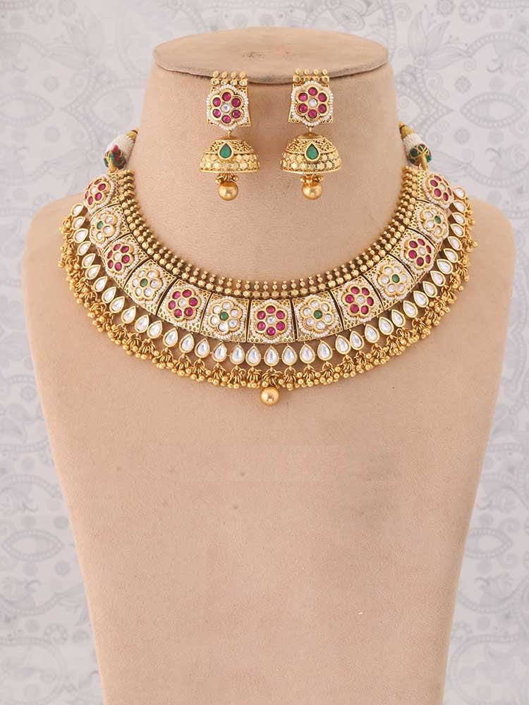 Multicolor Trishala Rajwadi Set