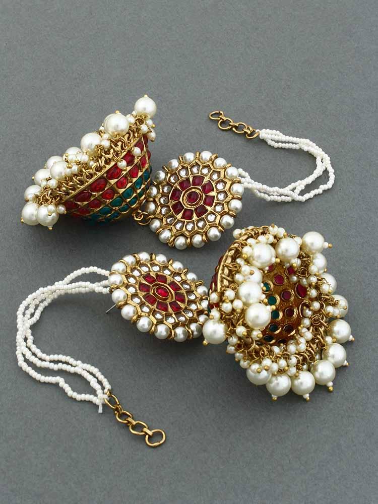 PEARL MRINALI SAHARA JHUMKIS