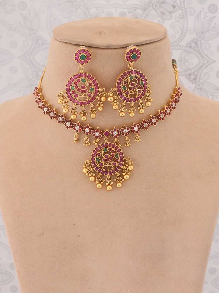 RANI KAMADEVA TEMPLE JEWELLERY SET