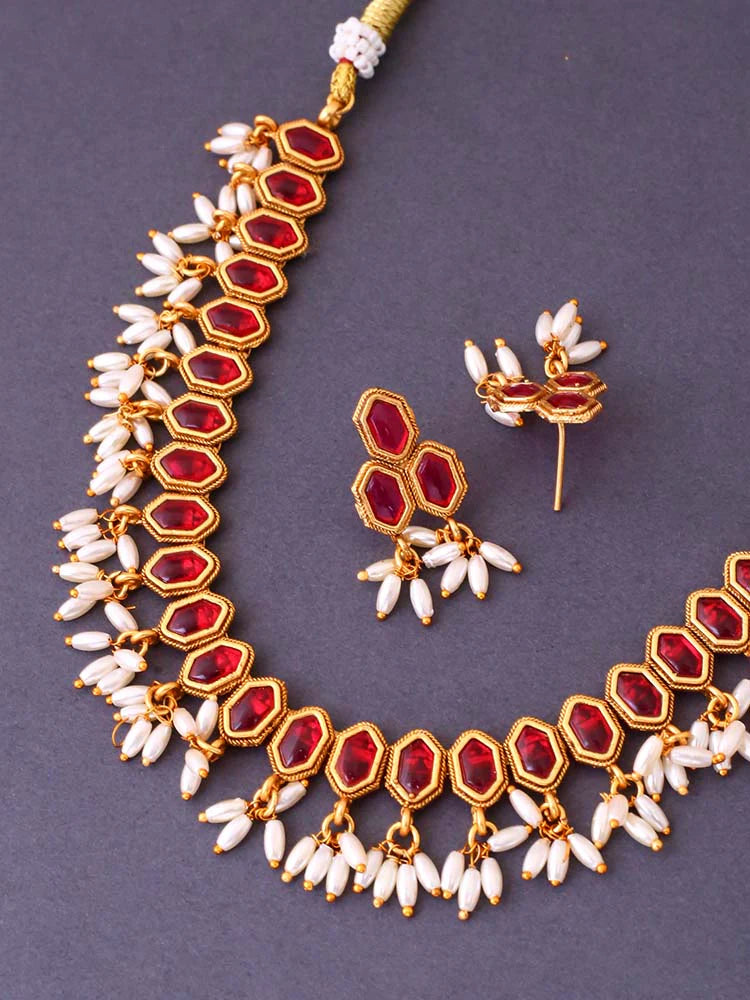 Rani Nilakantha Antique Jewellery Set