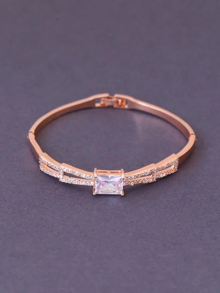 ROSE GOLD ARIYE ZIRCONIA BRACELET