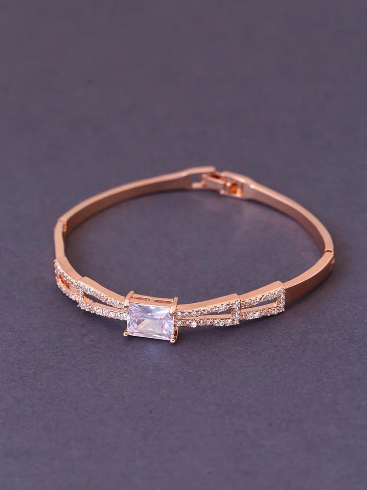 ROSE GOLD ARIYE ZIRCONIA BRACELET