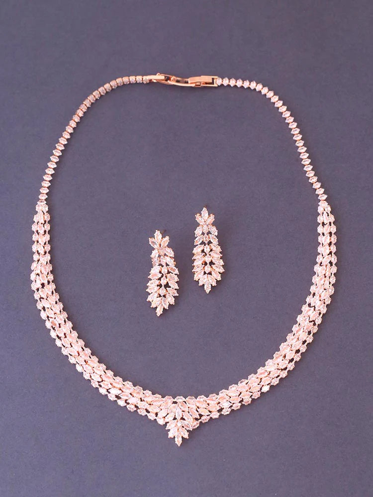 ROSE GOLD DELANEY JEWELLERY SET