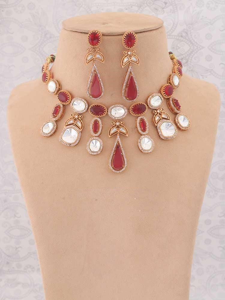 RUBY NAYANTHARA JEWELLERY SET