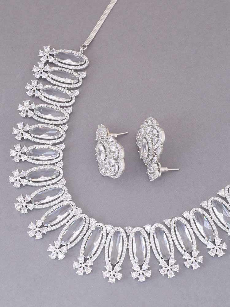 SILVER HOLLY ZIRCONIA