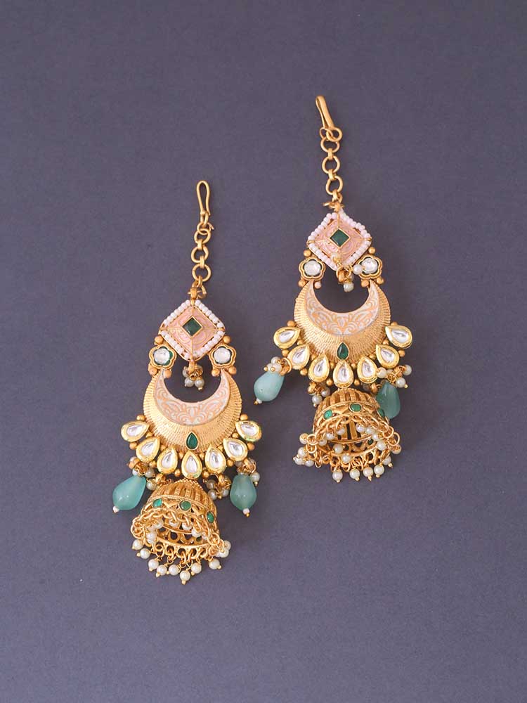 Turquoise Abhikhya Bridal Jewellery Set